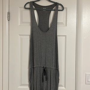 Aerie American Eagle Gray Romper Jumper Loungewear